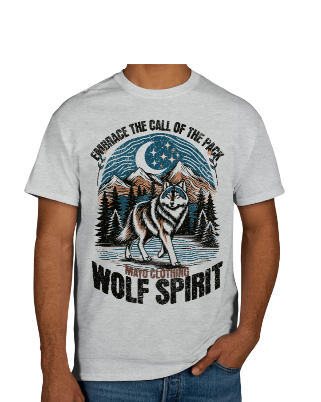 MC WOLF SPIRIT T-SHIRT