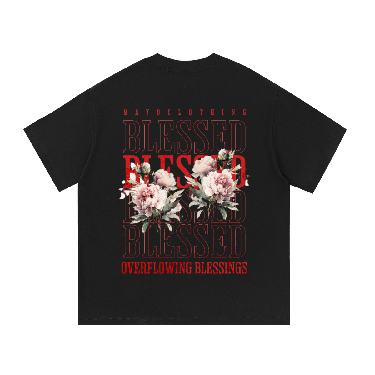 MC BLESSED OVERFLOWING T-SHIRT