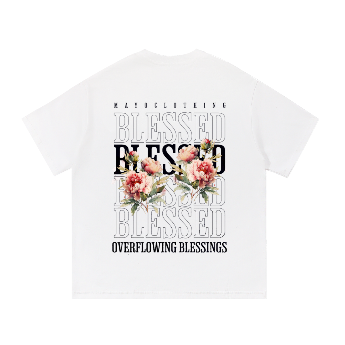 MC BLESSED OVERFLOWING T-SHIRT