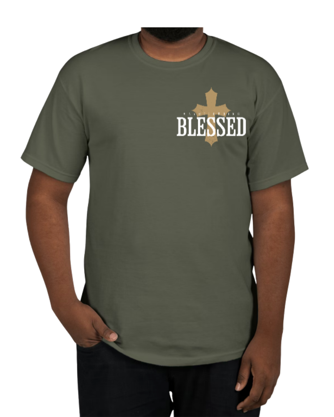 MC BLESSED CROSS T-SHIRT