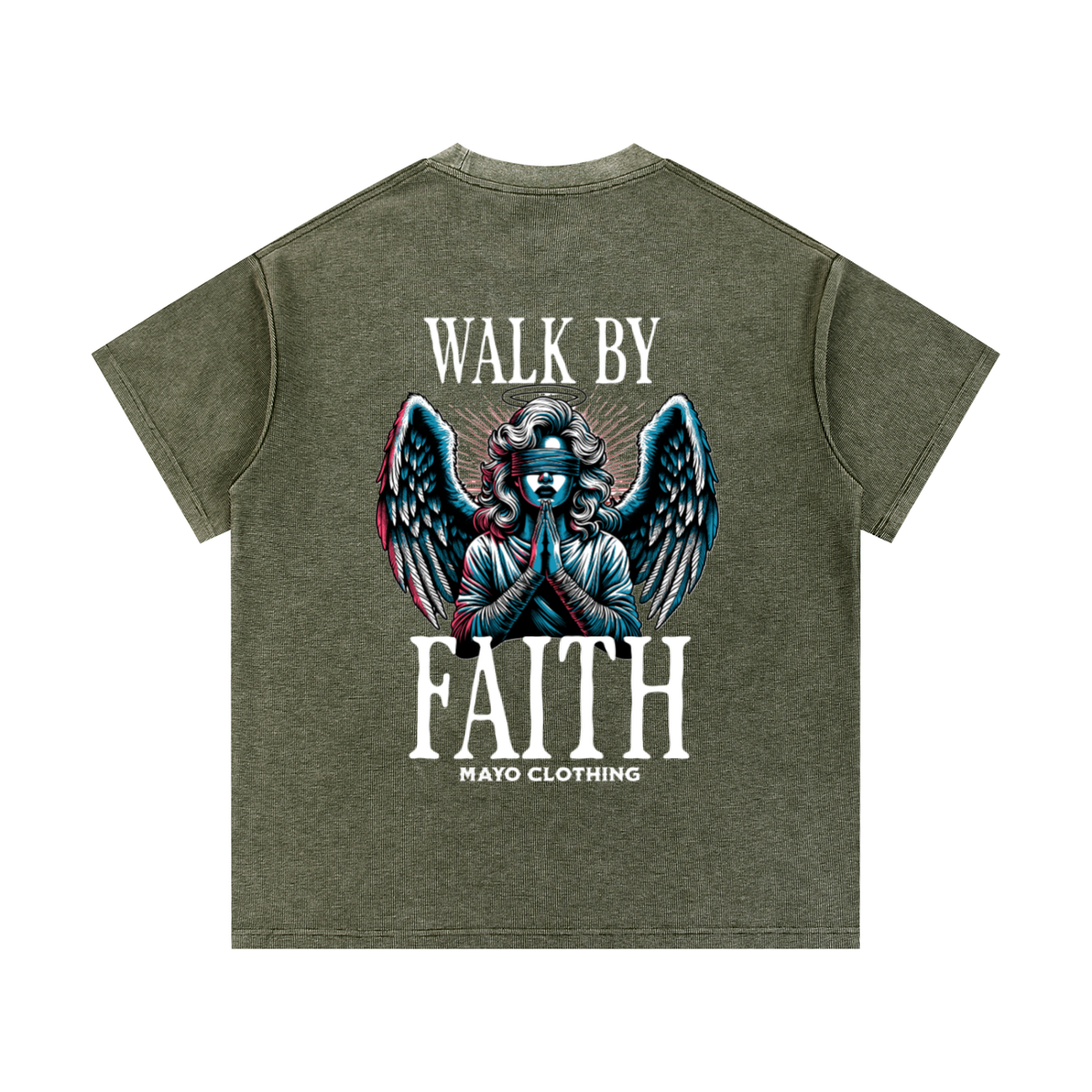 MC WALK BY FAITH KNIT T-SHIRT