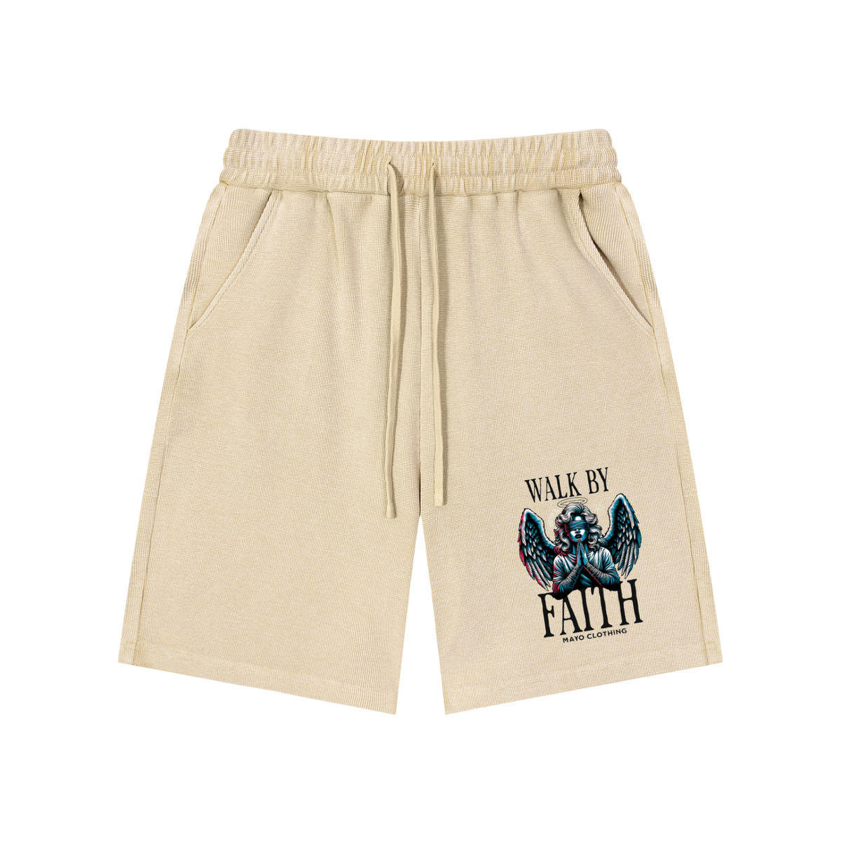 MC WALK BY FAITH KNIT SHORTS