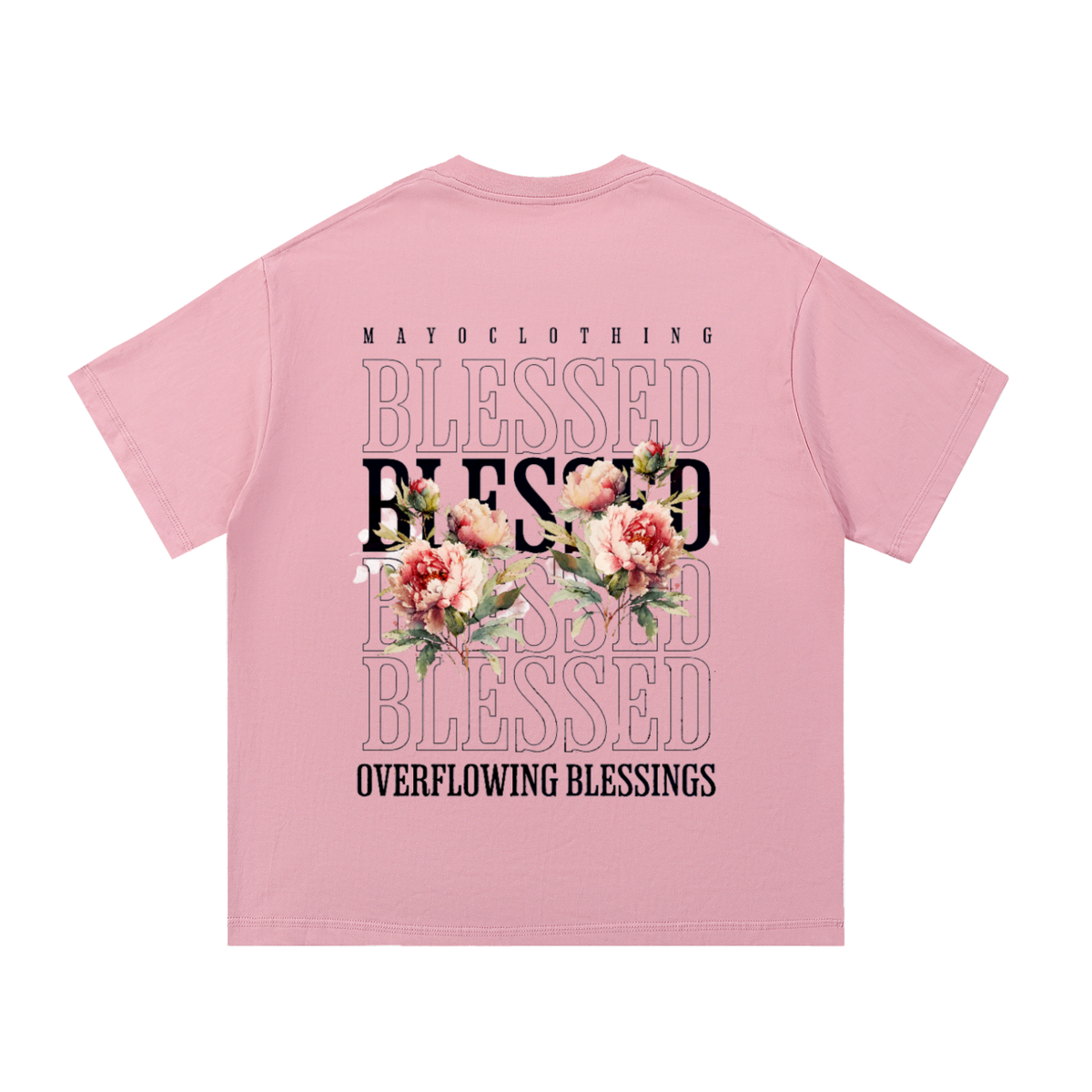 MC BLESSED OVERFLOWING T-SHIRT
