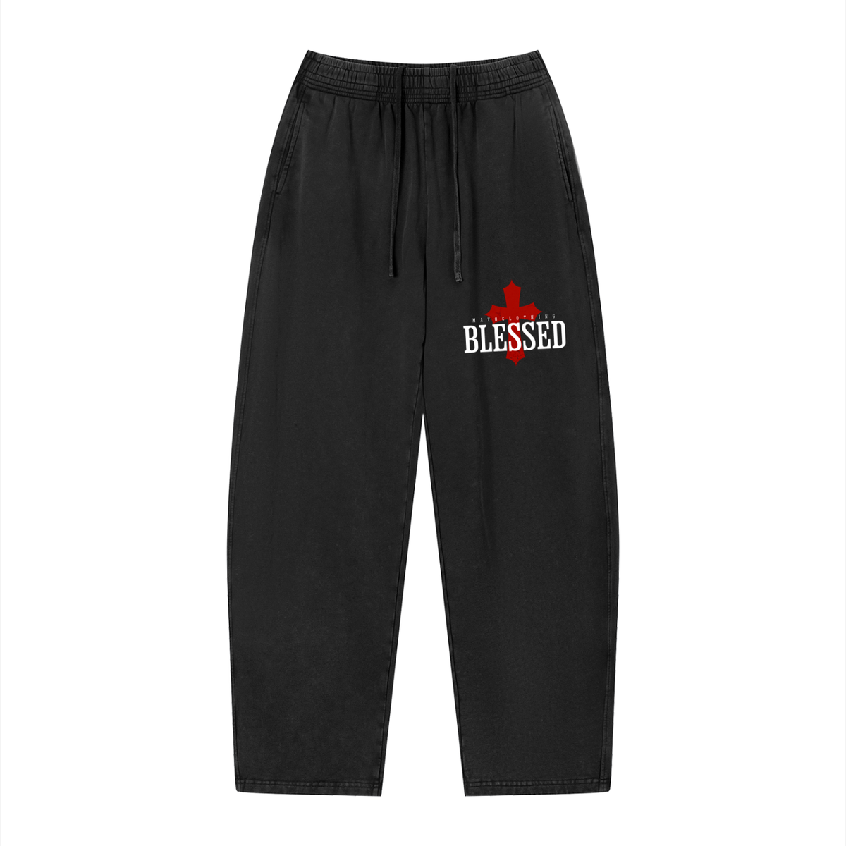 MC BLESSED CROSS SWEATPANTS