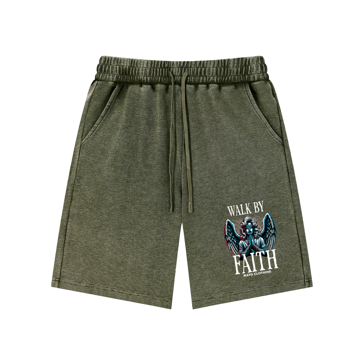 MC WALK BY FAITH KNIT SHORTS