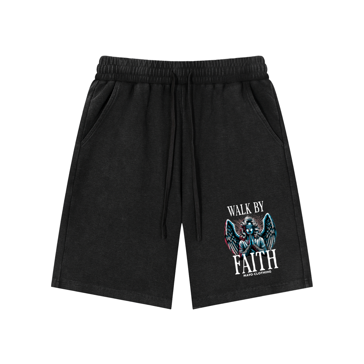 MC WALK BY FAITH KNIT SHORTS