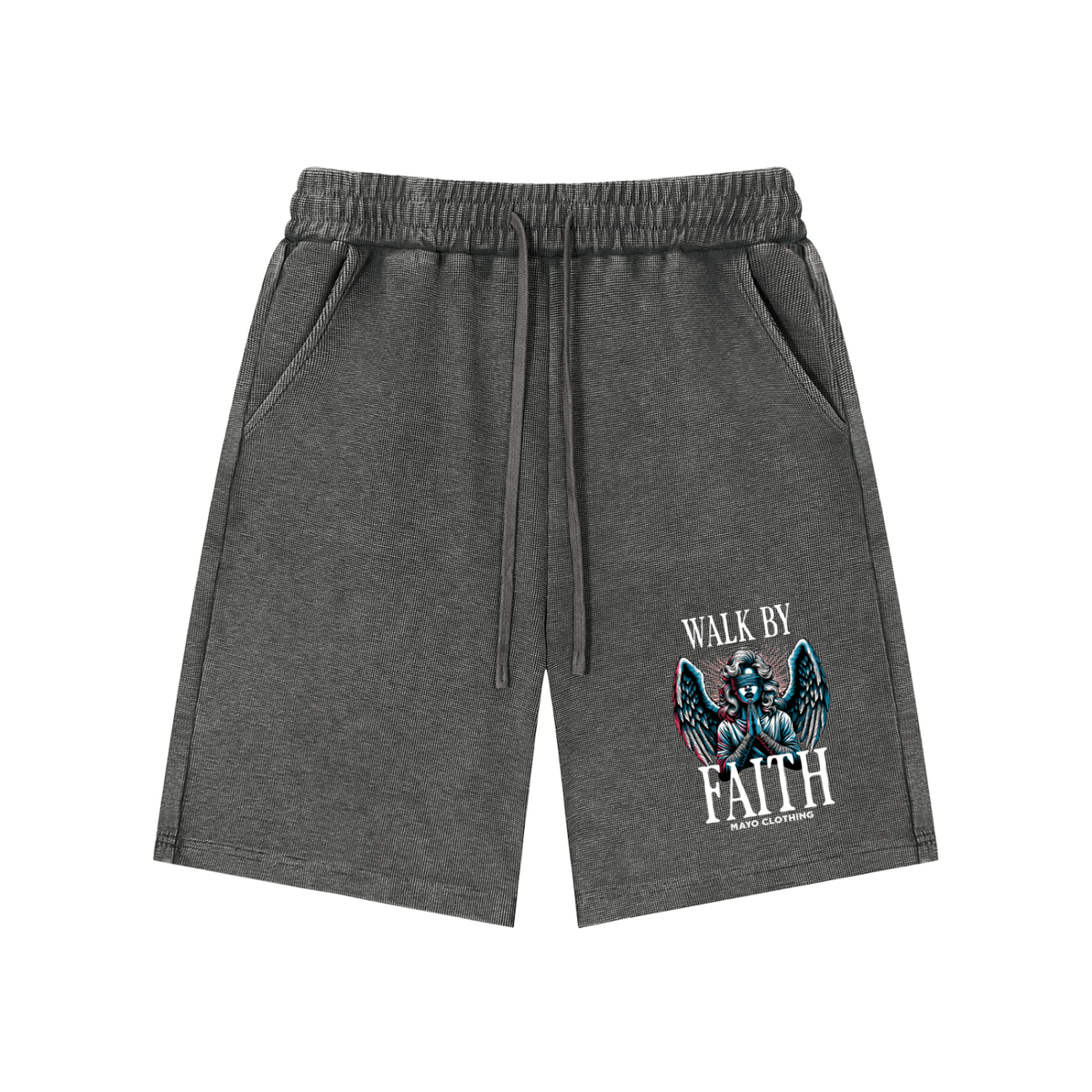MC WALK BY FAITH KNIT SHORTS