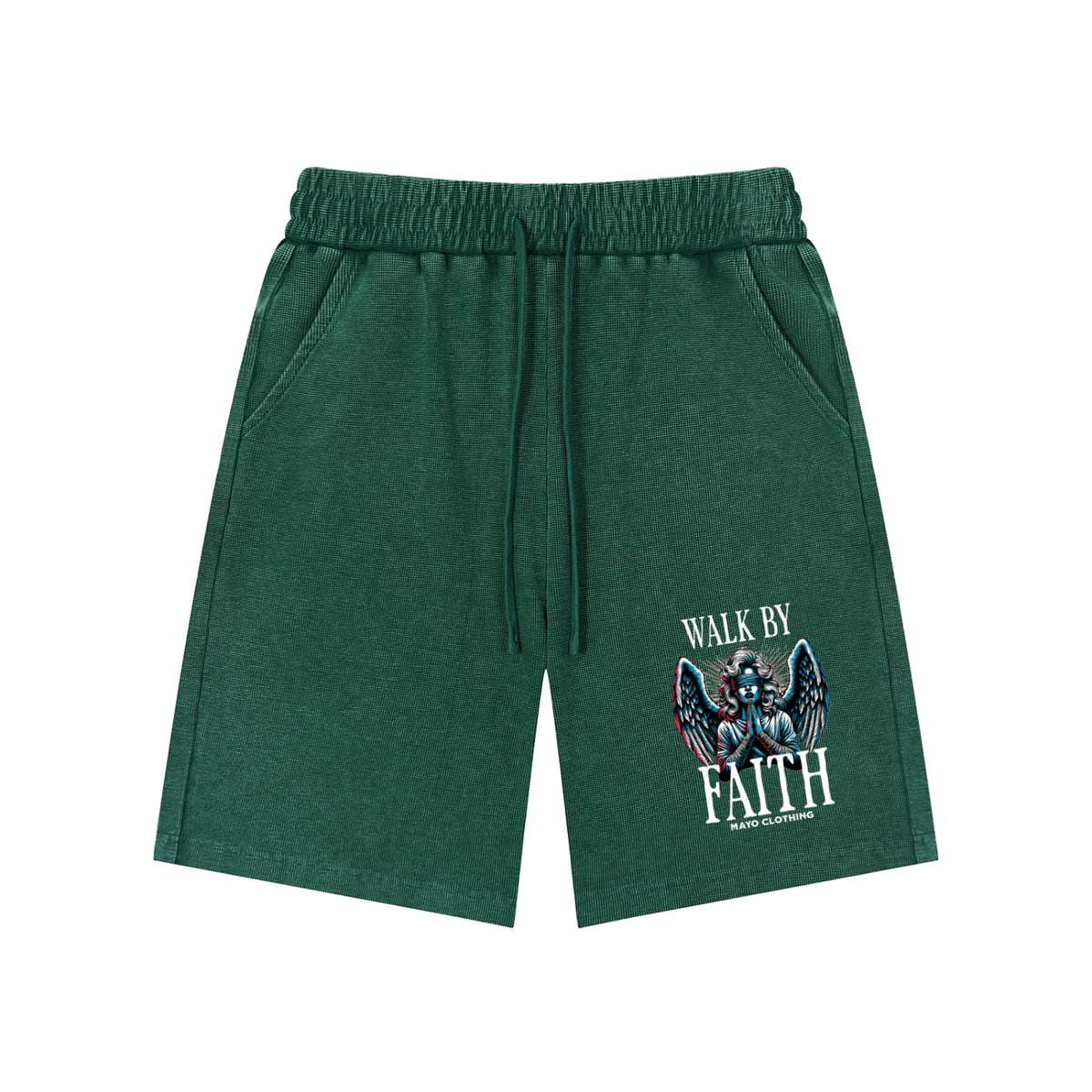 MC WALK BY FAITH KNIT SHORTS