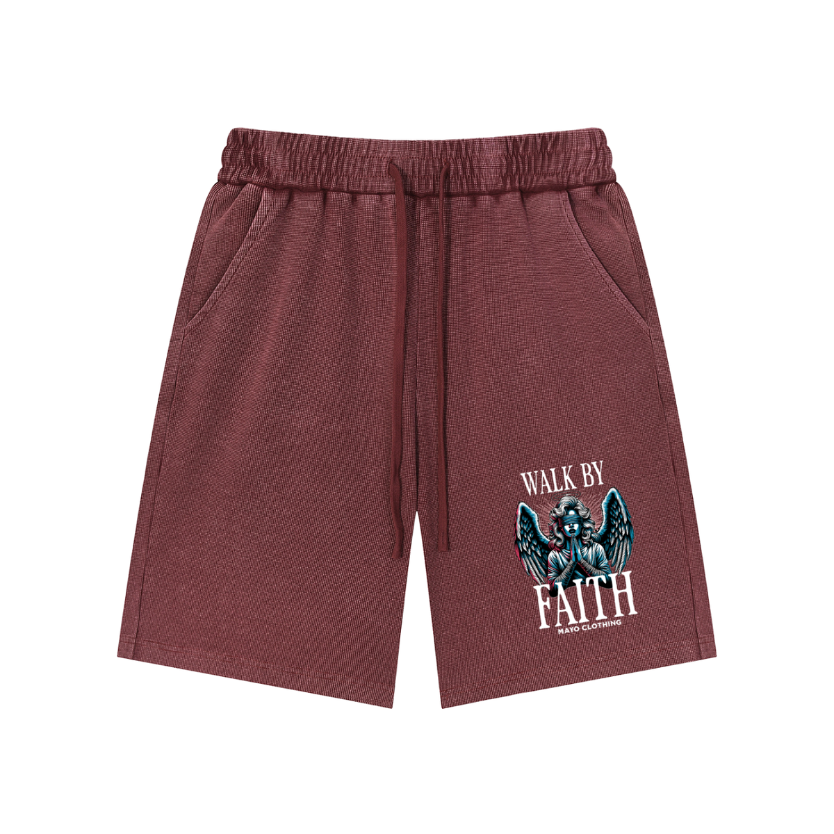 MC WALK BY FAITH KNIT SHORTS
