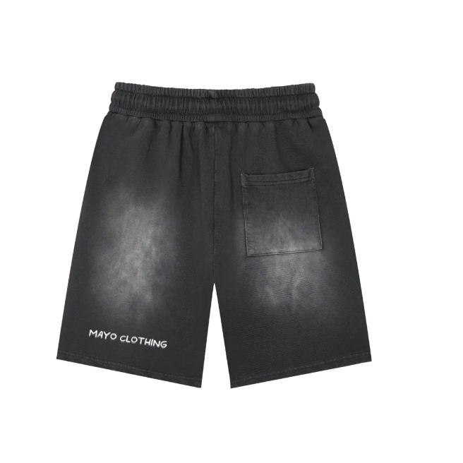 MC WASHED LOGO SHORTS
