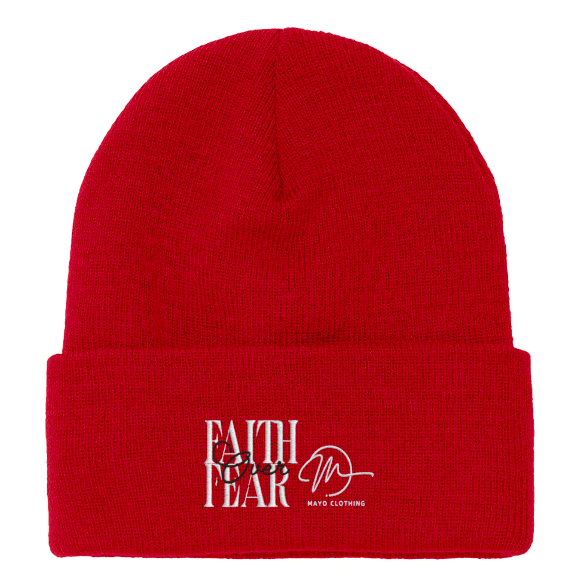 MC FAITH OVER FEAR BEANIE