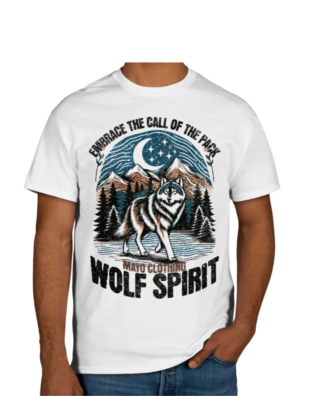 MC WOLF SPIRIT T-SHIRT